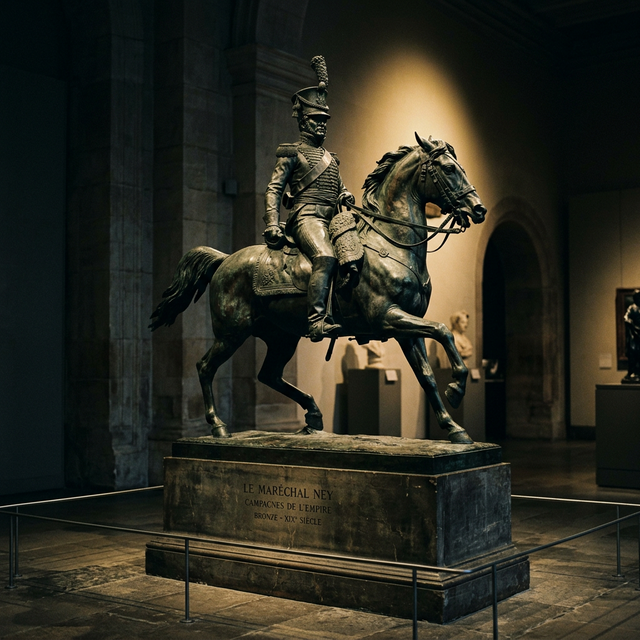Bronze Equestrian Statue